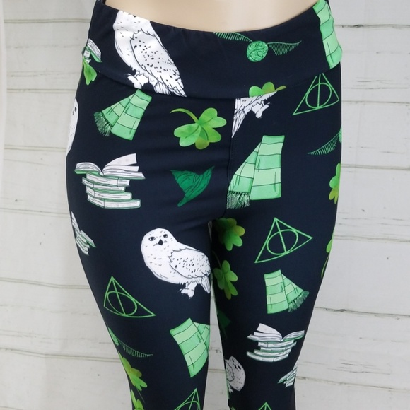 Custom St Patricks Day Potter Leggings - Picture 2 of 3